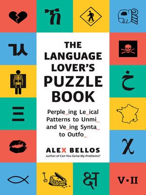 cover image of The Language Lover's Puzzle Book